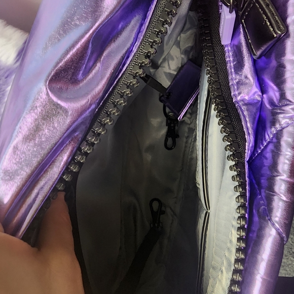 Shawn Killinger x IHKWIP Knotted Shoulder Bag Two Straps Lavender Joy - Picture 6 of 8